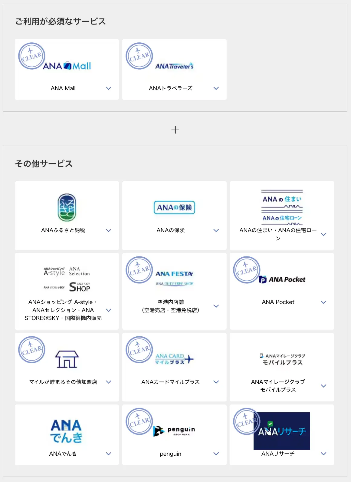 ANAライフソリューションサービス利用状況