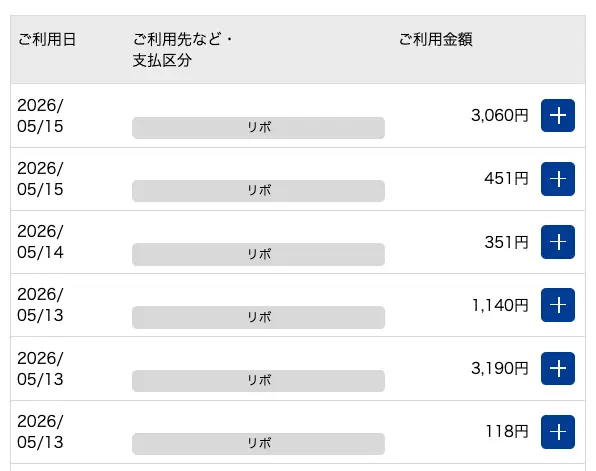 6月10日支払い分